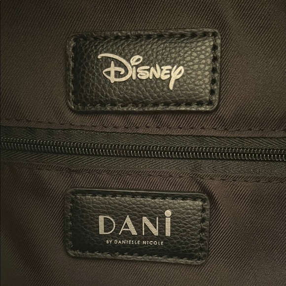 Disney Dani Danielle Nicole Black and Red Minnie Mouse Backpack Purse Adjustable main image 7